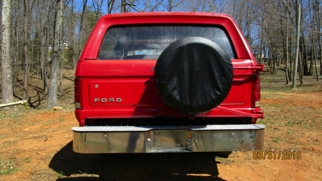 1980 Ford Bronco Red - photo 5