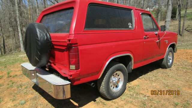 1980 Ford Bronco Red - photo 8
