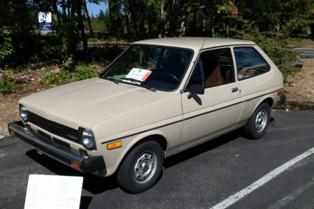 1980 Ford Fiesta MK I German Made for U.S. Mkt. 1.6L British 75bph Kent 1980 Ford Fiesta MK I