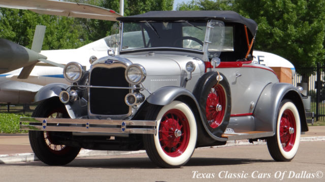 1980 Ford Shay 1929 Ford Model A Replica 2.3L I-4 Roadster Convertible Manual 1980 Ford Model A