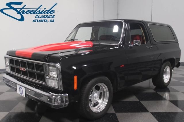 1980 GMC Jimmy Restomod 43261 Miles Black SUV 502 V8 6 Speed Manual 1980 GMC Jimmy Restomod