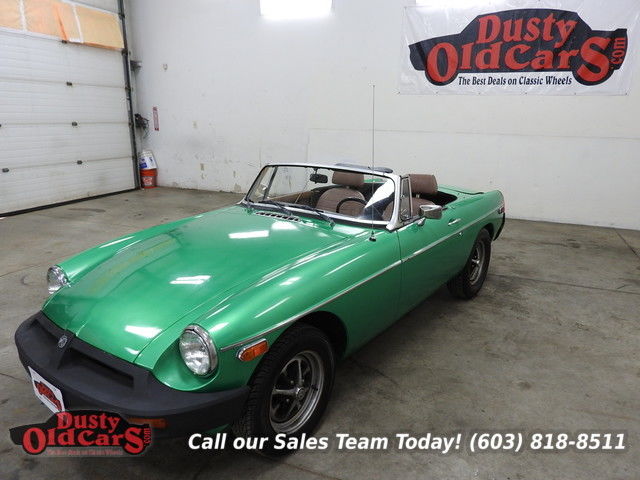 1980 Green Runs Drives Body Int Good 1.8L 4spd! 1980 MG MGB Runs Drives Body Int Good 1.8L 4spd
