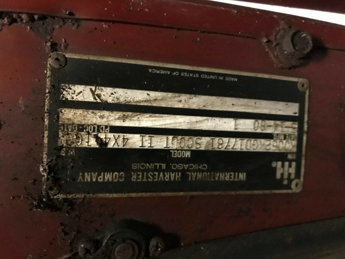 1980 International Harvester Scout - photo 6