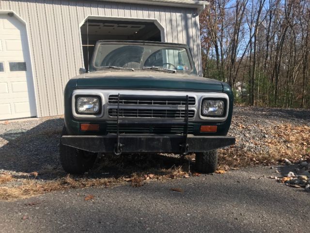 1980 International Scout II Barn Find 1980 International Harvester Scout