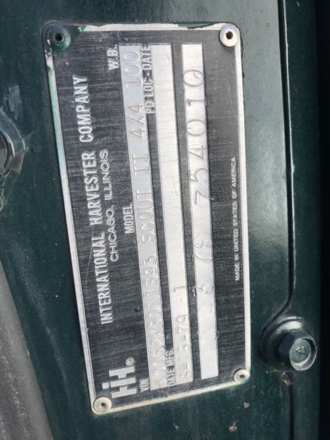 1980 International Harvester Scout - photo 4