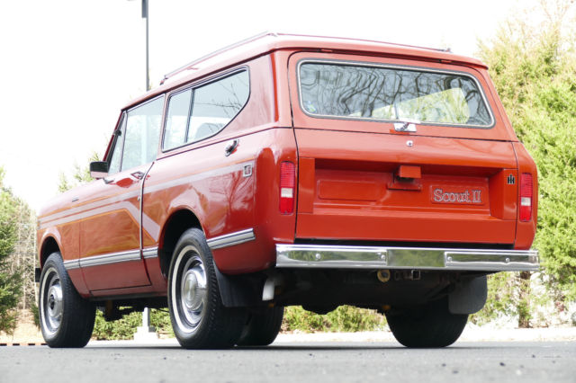 1980 International Scout II Nissan SD33T Turbodiesel 4X4 Rare Find !!! 1980 International Harvester Scout Scout II