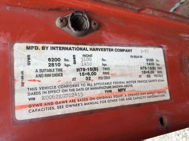1980 International Harvester Scout unknown - photo 9