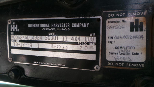 1980 International Harvester Scout - photo 10