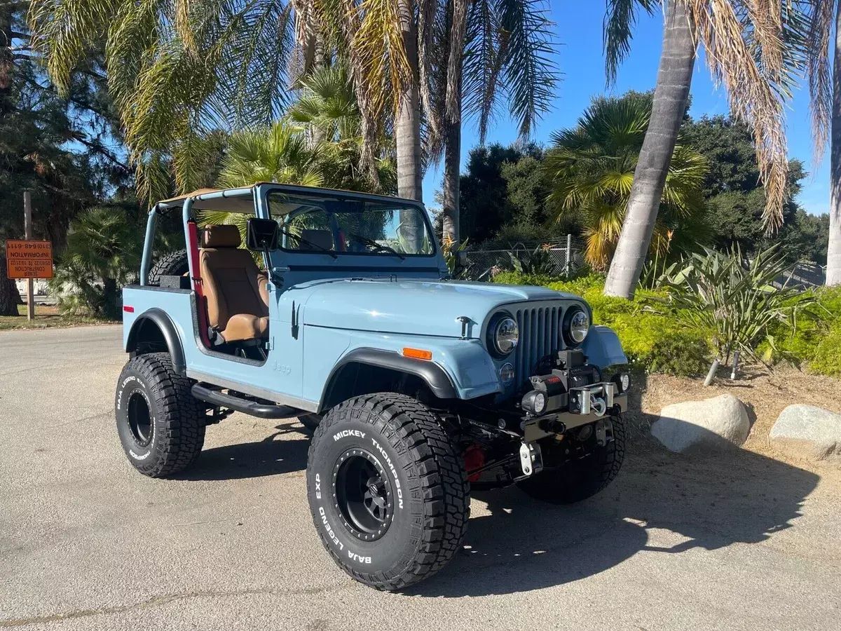 1980 Jeep CJ-7 Blue Restomod LS Swap 1980 Jeep CJ-7 Restomod LS Swap