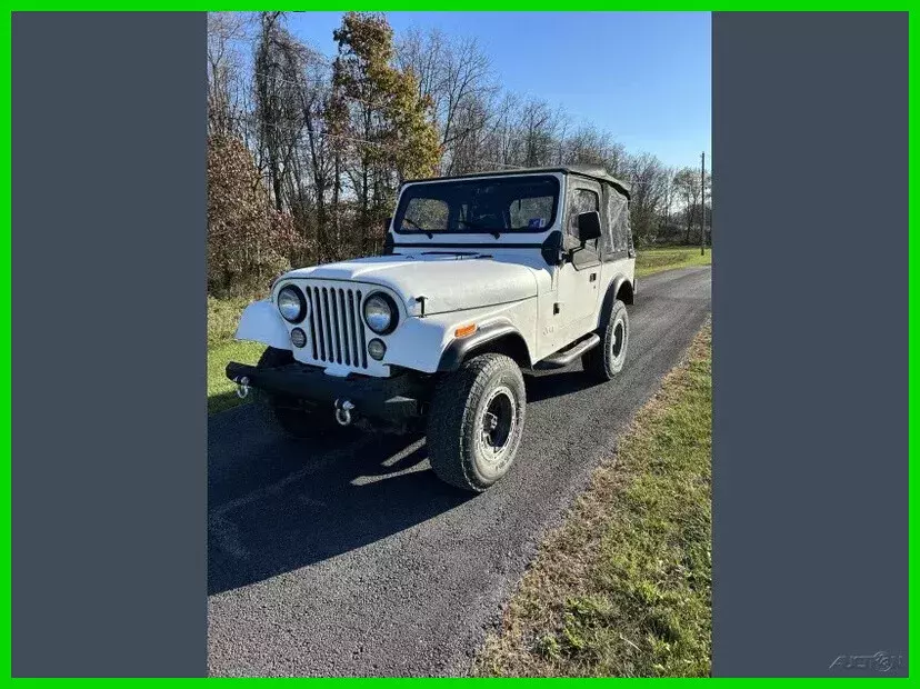 1980 Jeep CJ-7 NO RESERVE 1980 Jeep CJ NO RESERVE
