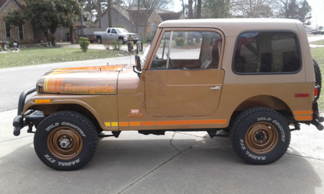 1980 JEEP CJ 7 ONE OWNER 55,000 ORGINAL MILES AND PAINT RUST FREE TEXAS JEEP 1980 Jeep CJ CJ 7