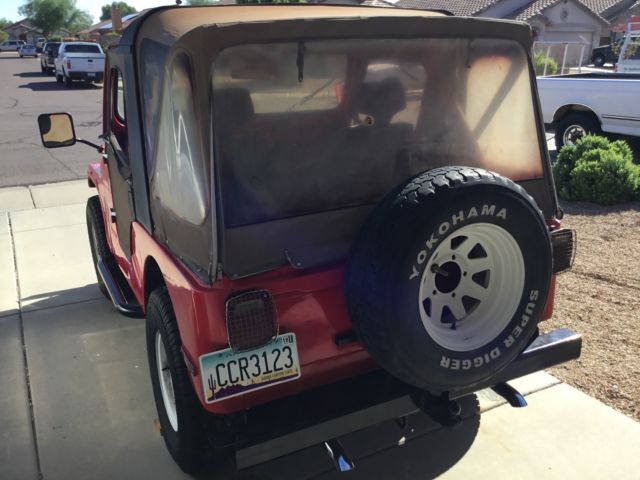 1980 Jeep CJ CJ5 4x4 V8 350 4 speed manual - photo 8