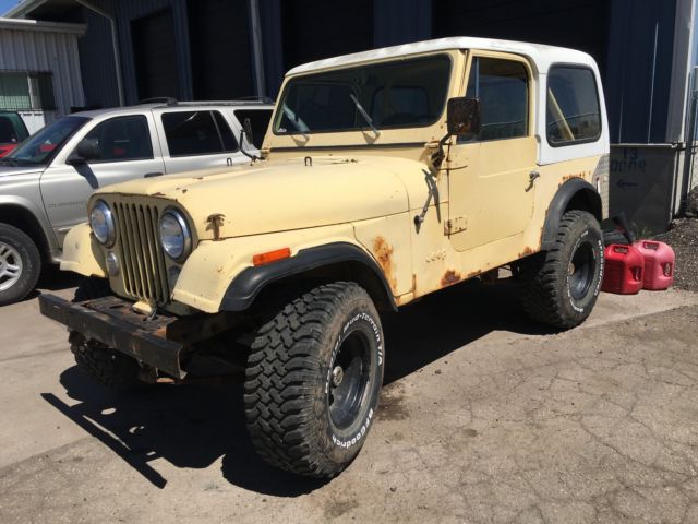 1980 Jeep CJ; CJ7; 4.2L inline 6; 4 speed manual; 4WD 1980 Jeep CJ