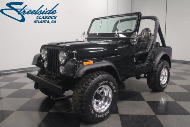 1980 Jeep CJ5 69888 Miles Black Jeep 304 V8 4 Speed Manual 1980 Jeep CJ --