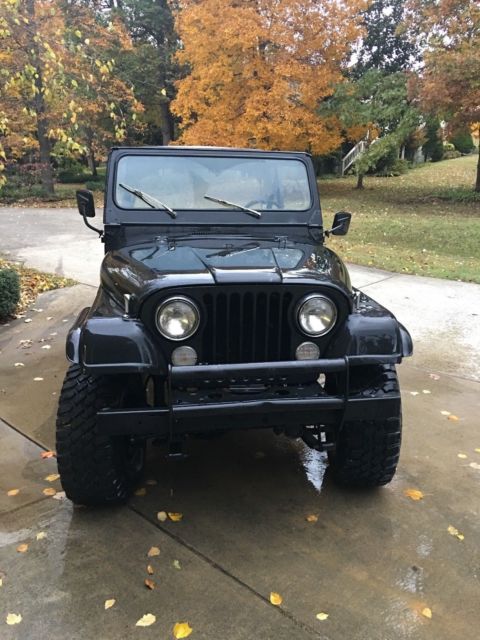 1980 Jeep CJ5 powered by 5.0 Mustang GT.  Awesome! 1980 Jeep CJ CJ5 4x4  5.0 V8 4 speed manual