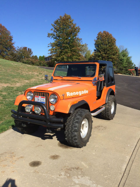1980 Jeep CJ5 Renegade 1980 Jeep CJ Renegade,