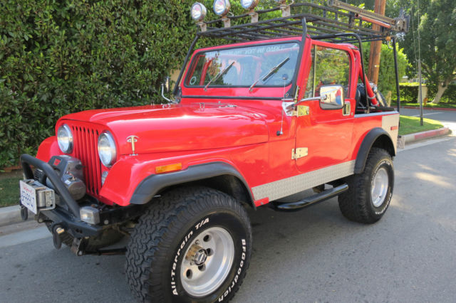 1980 jeep cj7 4.2L stickshift 4x4 no reserve 1980 Jeep CJ