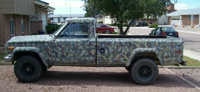 1980 Jeep - J10 4 X4 V-8 AUTOMATIC Engine - original AMC 308 engine is rebuilt 1980 Jeep J10