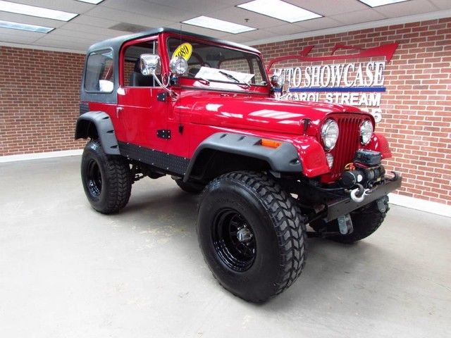 1980 JEEP WRANGLER CJ7 LIFTED RESTORED 350CI V8 4 SPEED MANUAL 1980 Jeep Wrangler CJ7