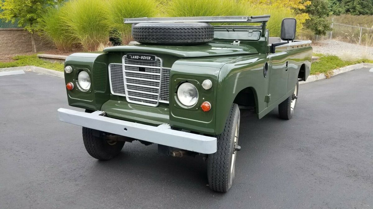 1980 Land Rover 2-door Military 109 1980 Land Rover 2 door Military 109, Long Wheel Base