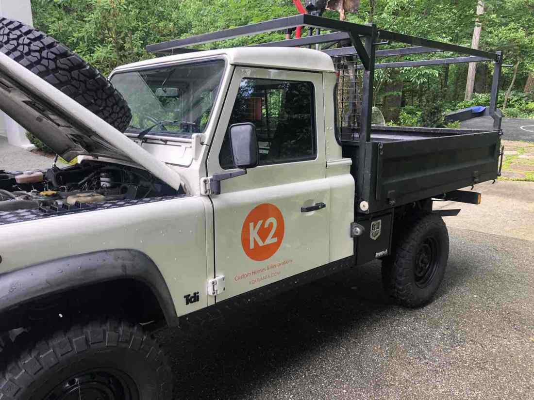 1980 Land Rover Defender 110 Pickup White AWD Manual HCPU 1980 Land Rover Defender 110 HCPU