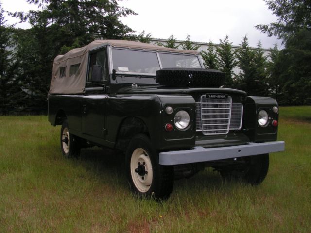 1980 Land Rover Series III FFR 109 Long Wheelbase 1980 Land Rover Series III FFR