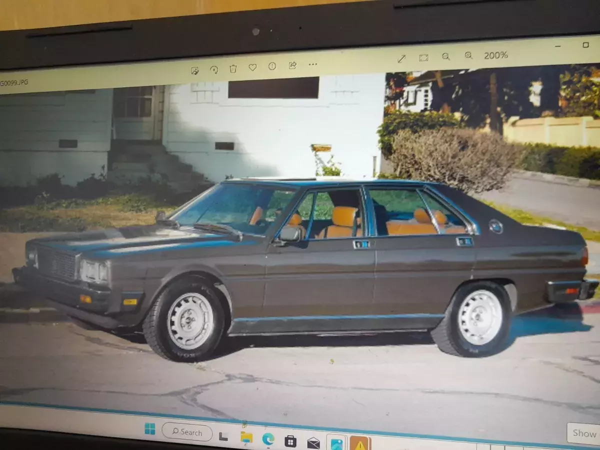 1980 MASERATI Q3 4DR 1980 Maserati Quattroporte