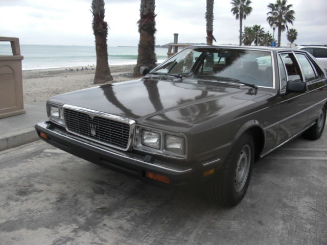 1980 Maserati Quattroporte 4DR