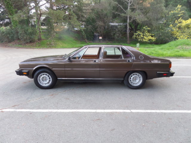 1980 Maserati Quattroporte III Sedan 4-Door 4.9L 1980 Maserati Quattroporte