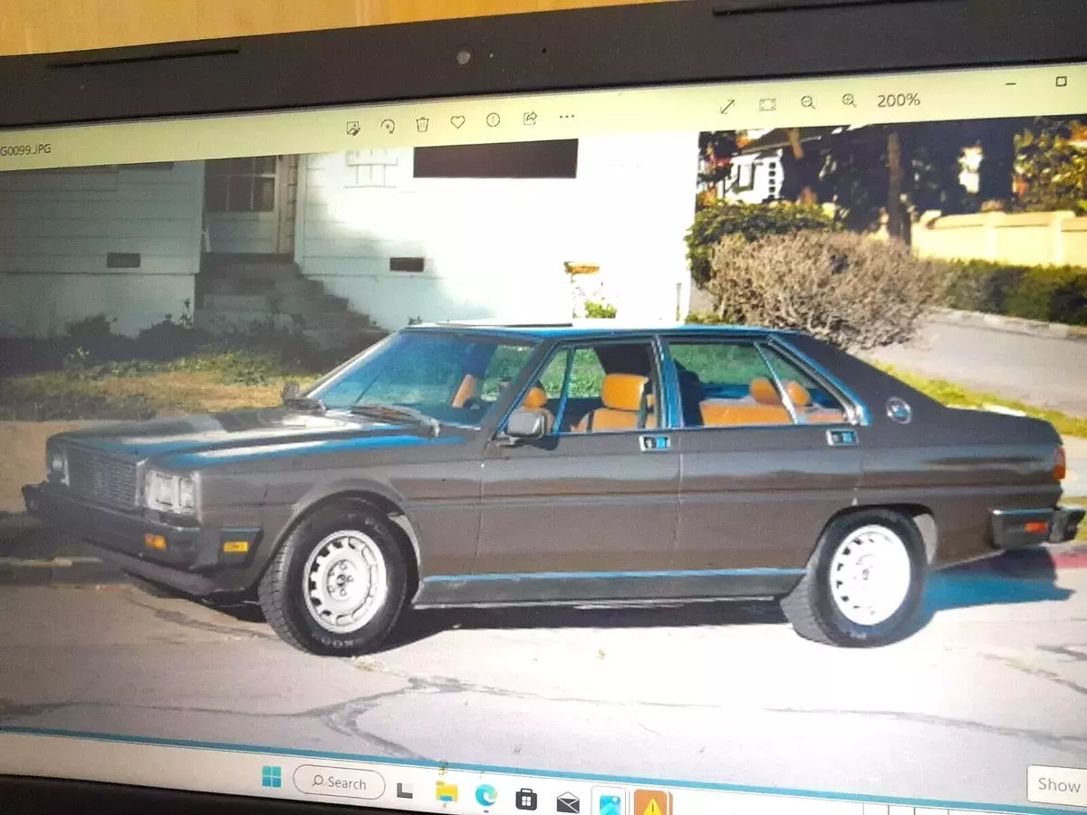 1980 MASERATI QUATTROPORTE Q3 4 DR 1980 Maserati Quattroporte