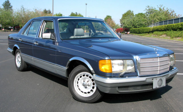 1980 Mercedes 280SE - RARE EUROPEAN W126 MODEL; ULTRA-CLEAN & ORIGINAL 1980 Mercedes-Benz 200-Series