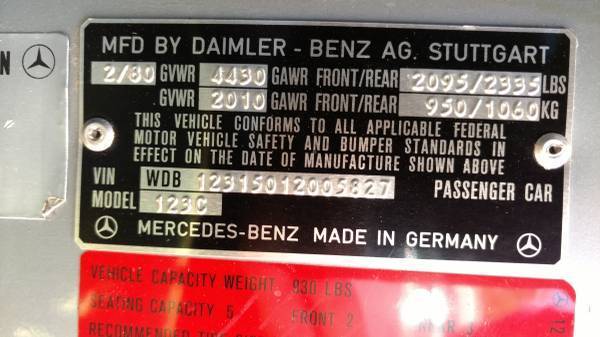 1980 Mercedes-Benz 300-Series Base Coupe 2-Door - photo 3