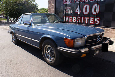 1980 Mercedes Benz 450 SL Roadster Hard Top Automatic V8 Leather Power Windows 1980 Mercedes-Benz SL-Class