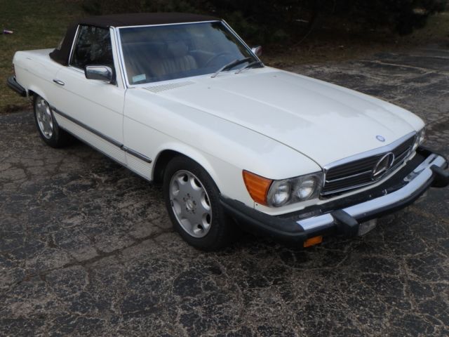 1980 MERCEDES BENZ 450 SL ROADSTER HARD TOP / SOFT TOP CONVERTIBLE 1980 Mercedes-Benz 400-Series CONVERTIBLE