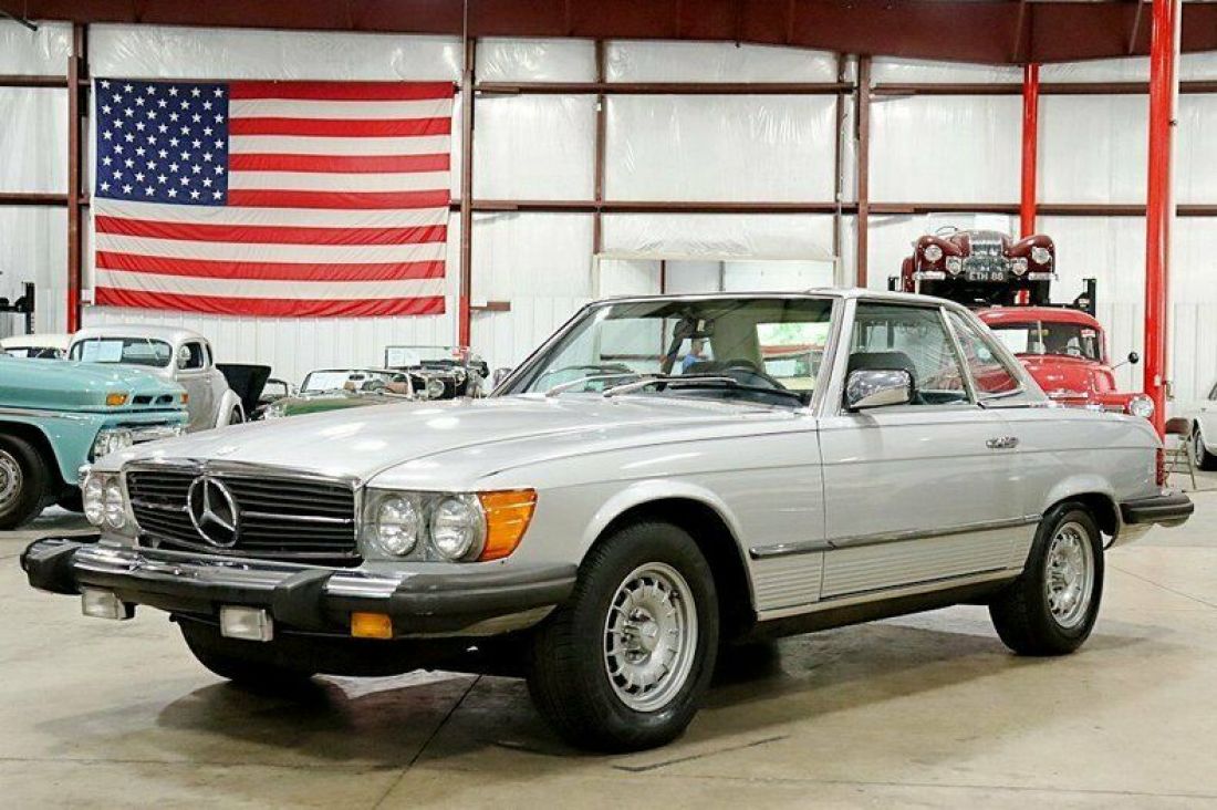 1980 Mercedes-Benz 450SL 120610 Miles Silver Convertible 4.5L V8 Automatic 1980 Mercedes-Benz SL-Class