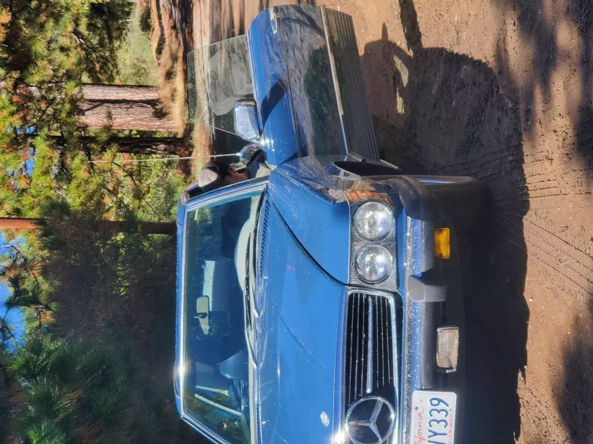 1980 Mercedes-Benz 450SL Blue 1980 Mercedes-Benz 450SL