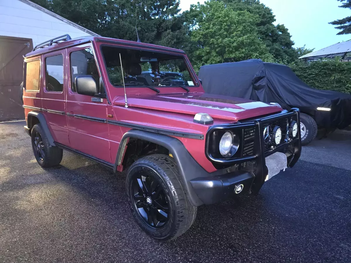 1980 Mercedes-Benz G-Class Red GD300 1980 Mercedes-Benz G-Class GD300