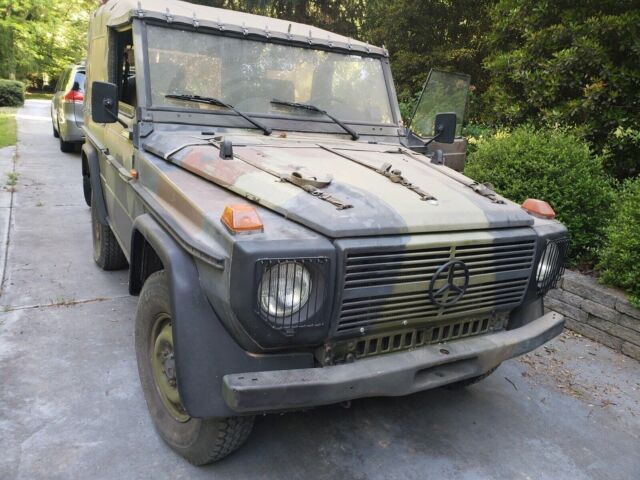 1980 Mercedes-Benz G-Class SUV Green 4WD Manual Military 1980 Mercedes-Benz G-Class Military