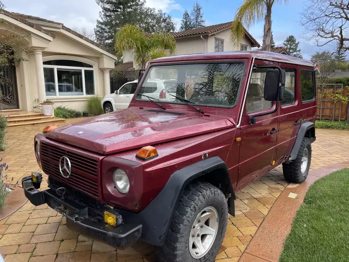 1980 Mercedes-Benz G-Class SUV Red 300GD 1980 Mercedes-Benz G-Class 300GD