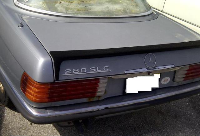 1980 Mercedes-Benz SL-Class 280 SLC 2 Door Coupe - photo 4