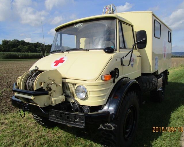 1980 Mercedes-Benz UNIMOG 4x4 DIESEL 5.7L EMERGENCY EXPEDITION Vehicle - photo 2