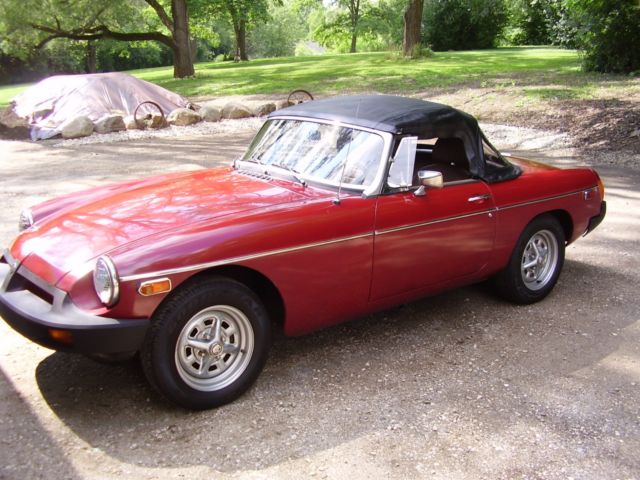 1980 MG MGB convertible
