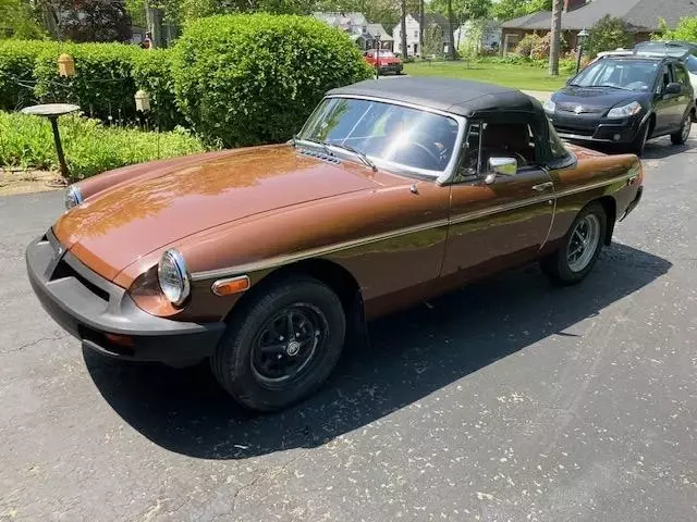 1980 MG B Convertible Purple chrome MGB 1980 MG MGB MGB