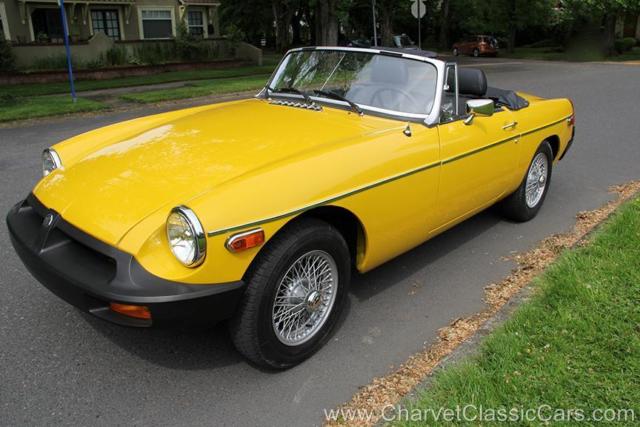 1980 MG B Roadster. 1-OWNER TIME CAPSULE! 21,100 miles! SEE VIDEO. 1980 MG MGB