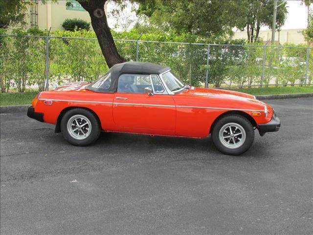1980 MG MGB 2 Door 39063 Miles Orange Convertible 4 Cylinder Manual 1980 MG MGB 2 Door