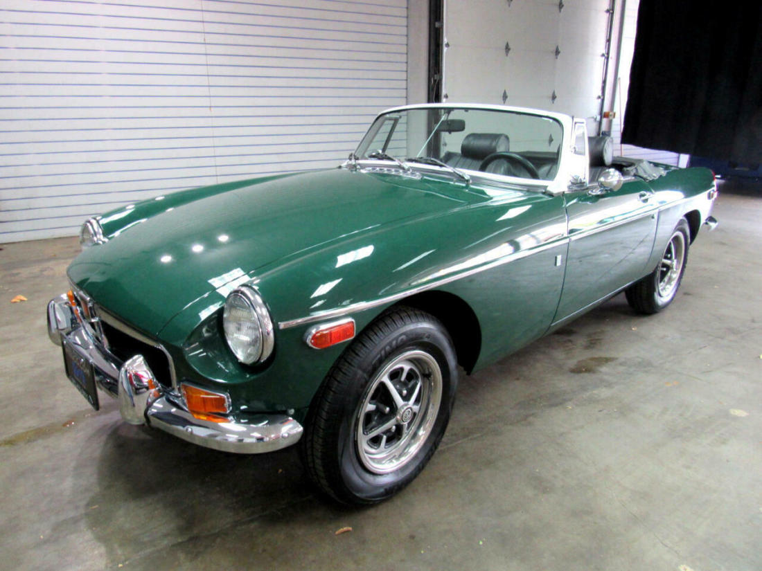 1980 MG MGB 90,990 Miles Green Classic Car Select Manual 1980 MG MGB