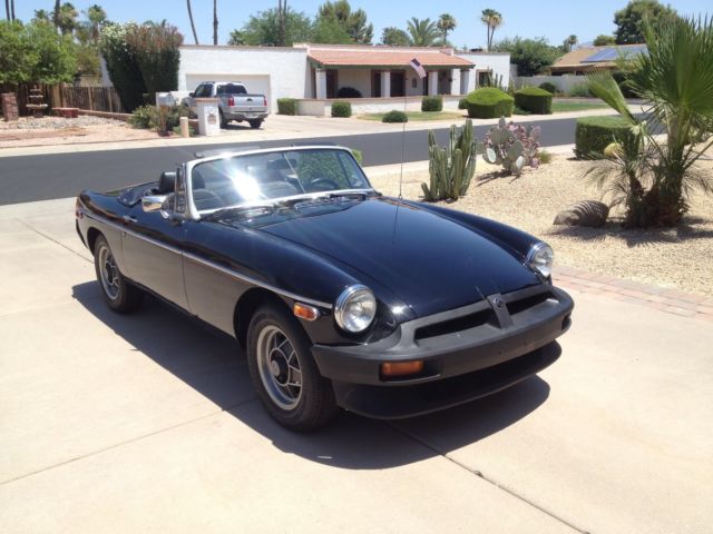 1980 MG MGB CONVERTIBLE 1980 MG MGB Convertible