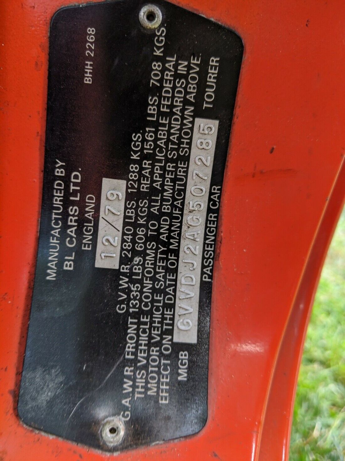 1980 MG MGB - photo 13