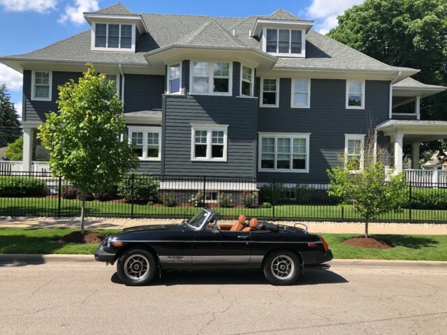 1980 MG MGB Limited Edition Black Convert 1.8L 40k Rebuilt Miles NO RUST NO RES! 1980 MG MGB Limited Edition