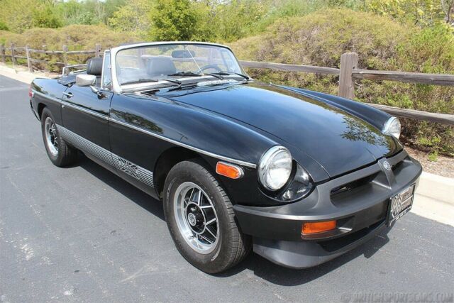 1980 MG MGB Limited Edition With Fuel Injection By Moss Motors 1980 MG MGB